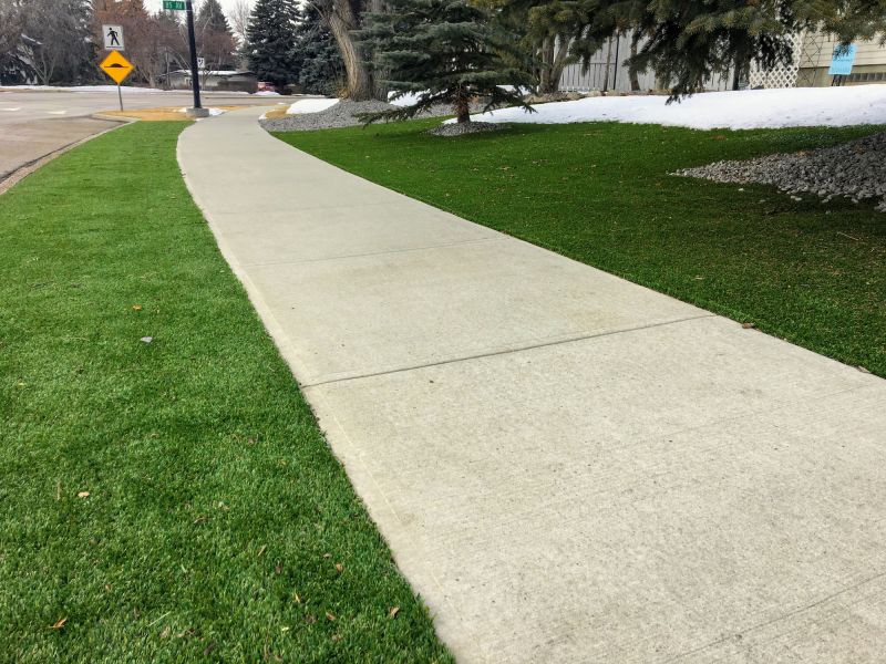 Sidewalk installation