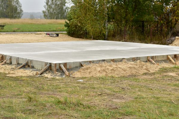 Concrete Base Installation in Costa Mesa