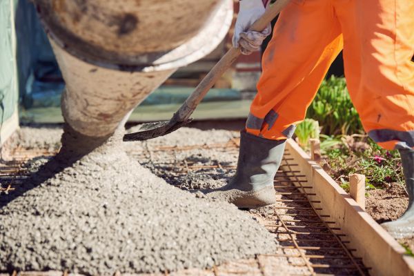 Poured Concrete Installation in Costa Mesa