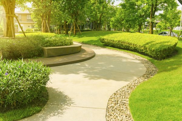 Cement Walkway Installation in Costa Mesa