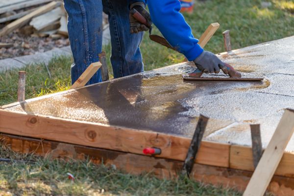 Patio Slab Construction in Costa Mesa