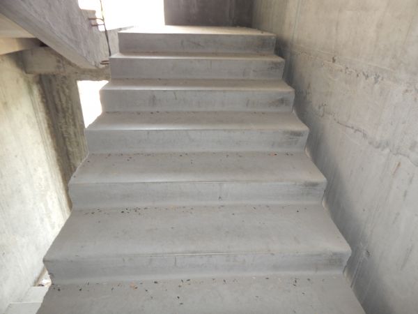 Poured Stair Construction in Costa Mesa