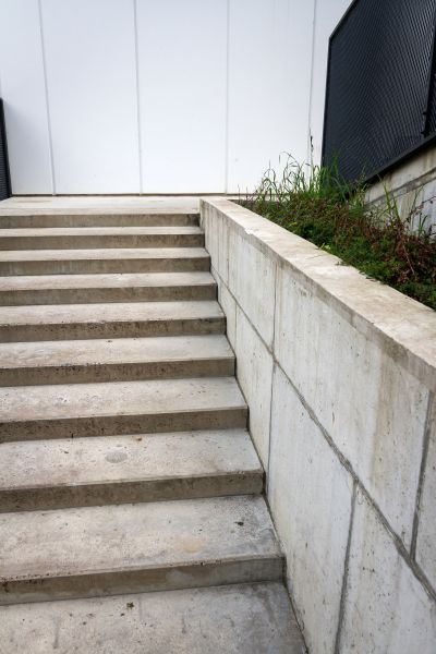 Cement Stair Installation in Costa Mesa