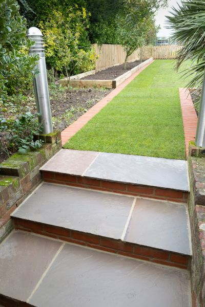 Backyard Steps Installation in Costa Mesa