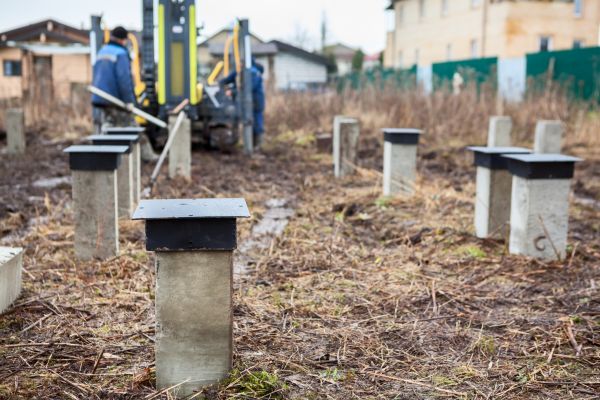 Concrete Piling Installation in Costa Mesa