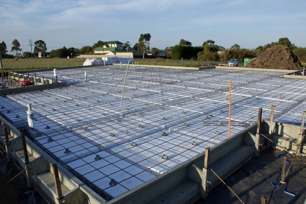 Barn Pad Construction in Costa Mesa