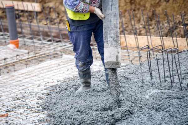Cabin Foundation Pouring in Costa Mesa